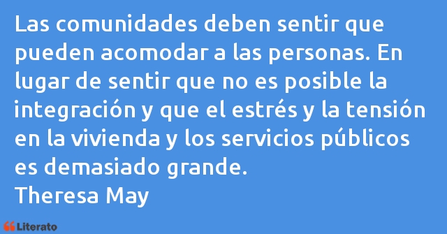 Frases de Theresa May