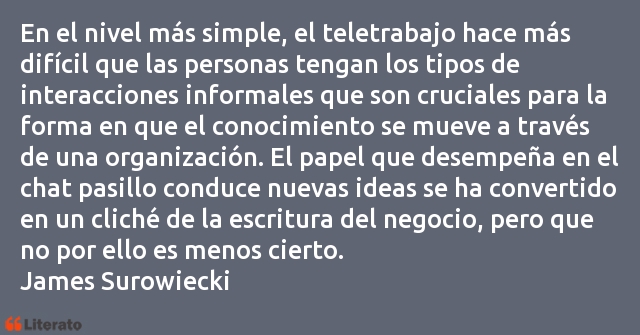 Frases de James Surowiecki