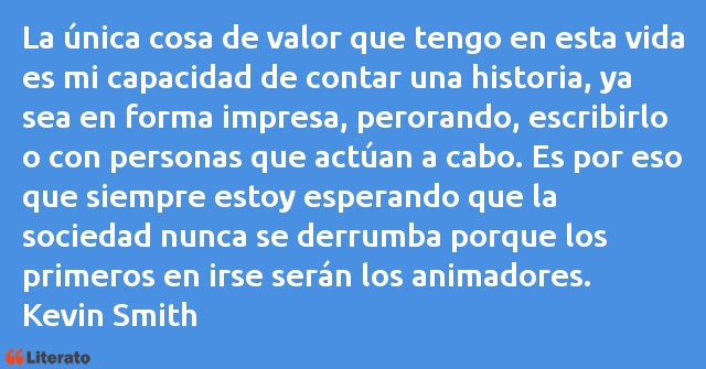 Frases de Kevin Smith