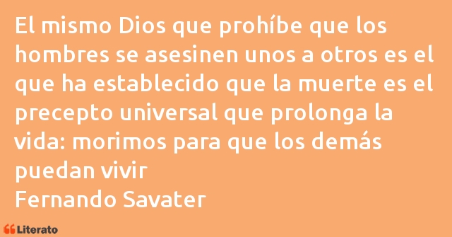 Frases de Fernando Savater