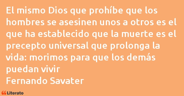 Frases de Fernando Savater