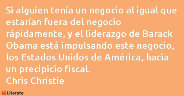 Frases de Chris Christie