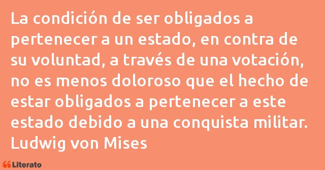 Frases de Ludwig von Mises