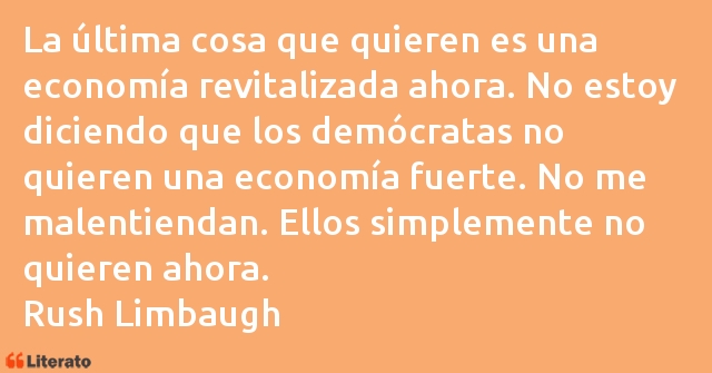 Frases de Rush Limbaugh