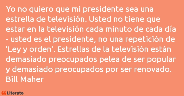 Frases de Bill Maher