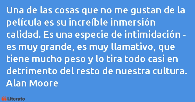 Frases de Alan Moore