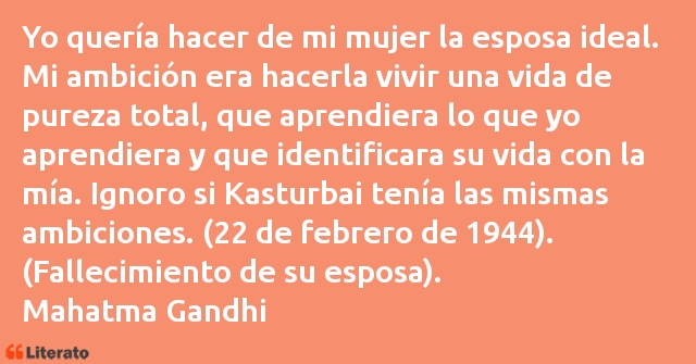 Frases de Mahatma Gandhi