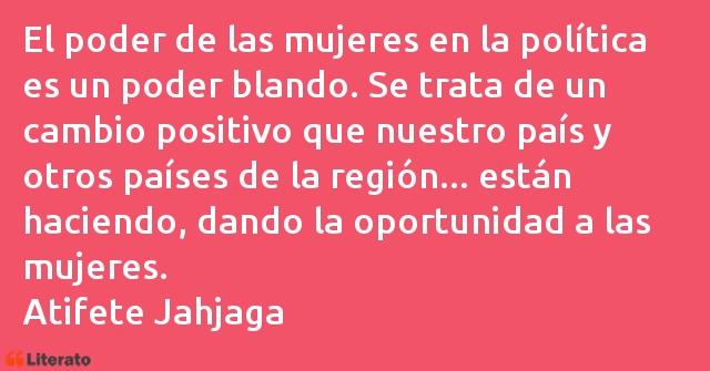 Frases de Atifete Jahjaga