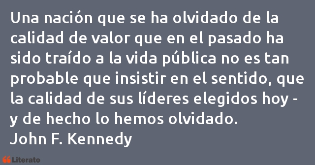 Frases de John F. Kennedy