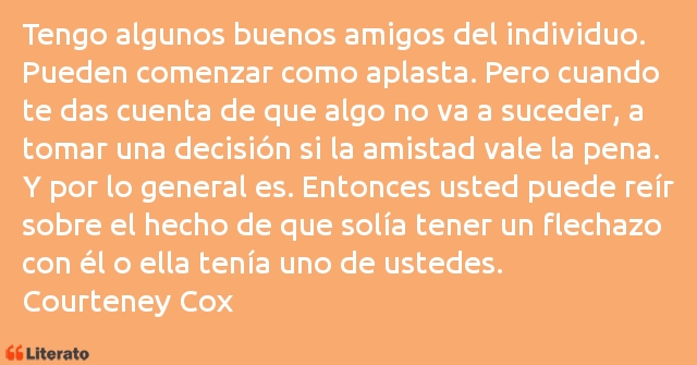 Frases de Courteney Cox