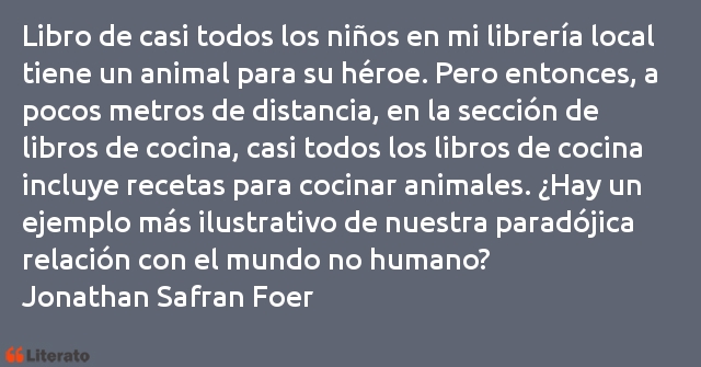 Frases de Jonathan Safran Foer