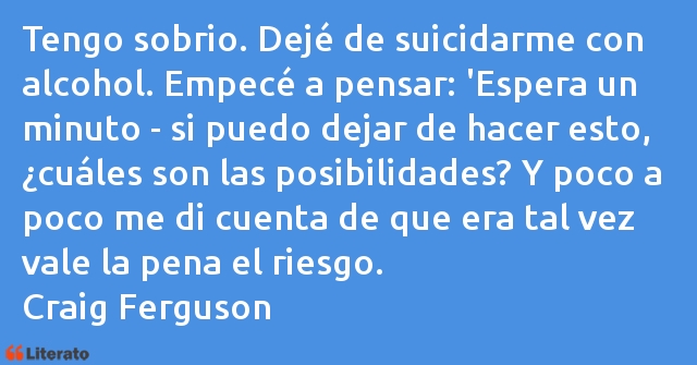 Frases de Craig Ferguson