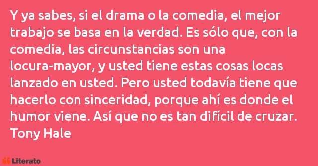 Frases de Tony Hale