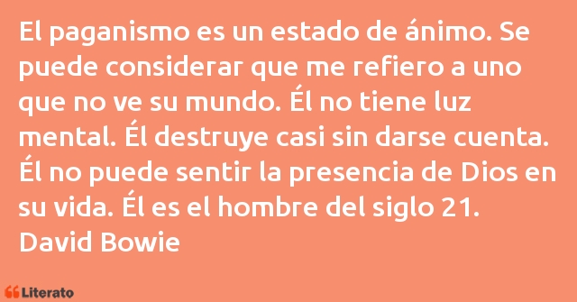 Frases de David Bowie