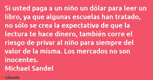 Frases de Michael Sandel