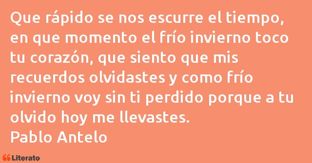 Frases de Pablo Antelo