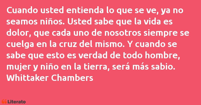 Frases de Whittaker Chambers