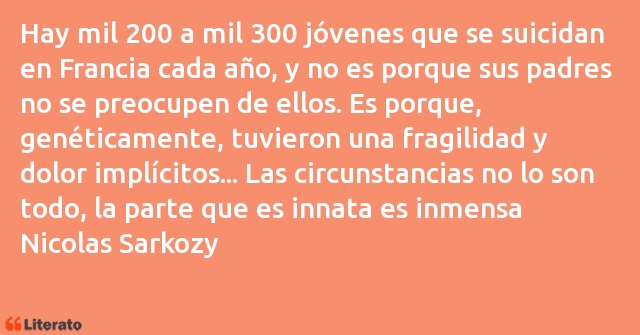 Frases de Nicolas Sarkozy