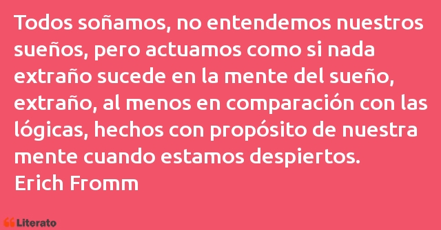 Frases de Erich Fromm