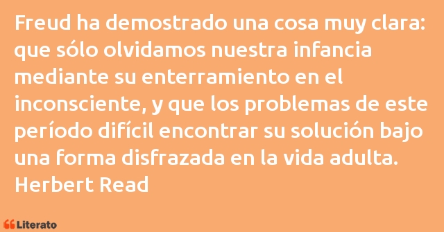 Frases de Herbert Read