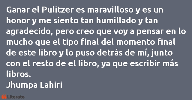 Frases de Jhumpa Lahiri