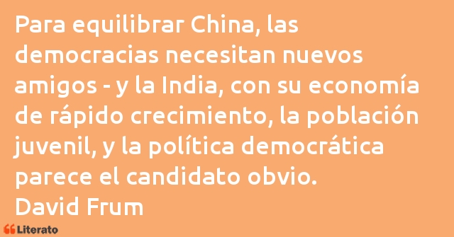 Frases de David Frum