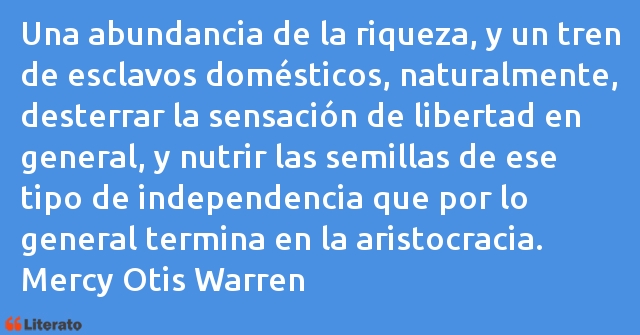 Frases de Mercy Otis Warren