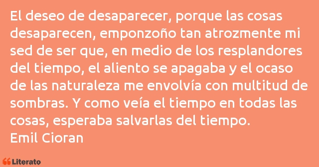 Frases de Emil Cioran