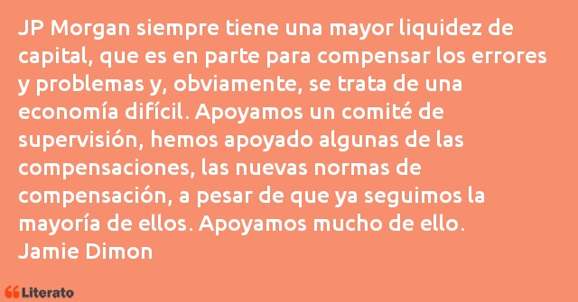 Frases de Jamie Dimon