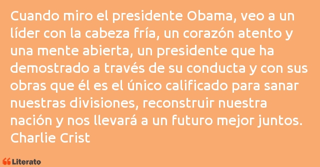 Frases de Charlie Crist