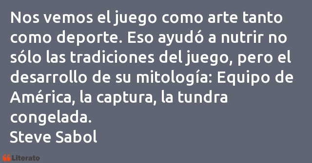 Frases de Steve Sabol