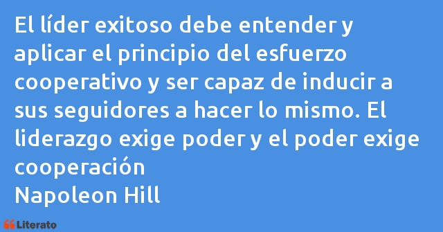 Frases de Napoleon Hill