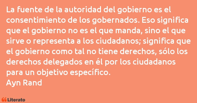 Frases de Ayn Rand