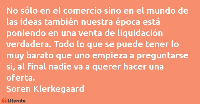 Frases de Soren Kierkegaard