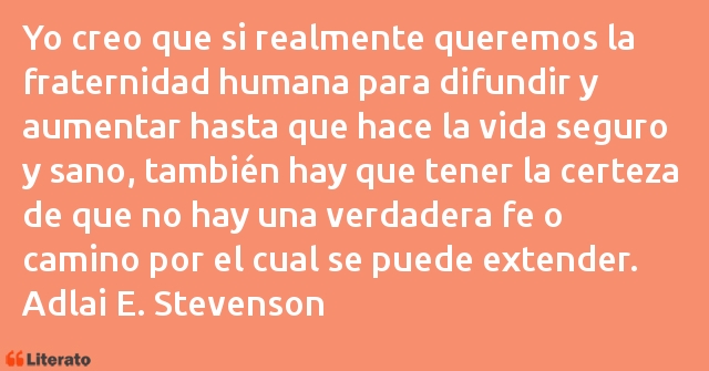 Frases de Adlai E. Stevenson