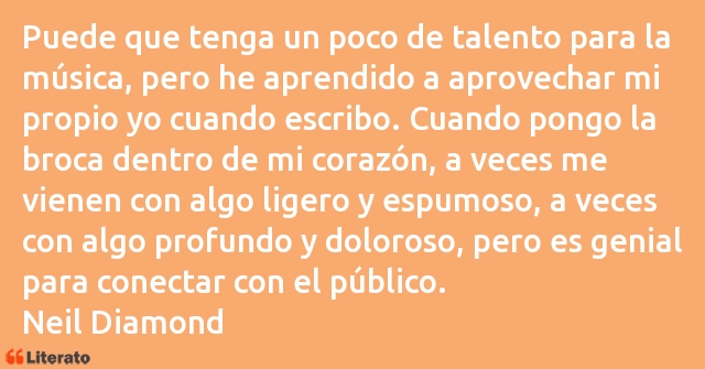 Frases de Neil Diamond