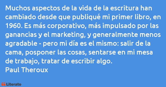 Frases de Paul Theroux