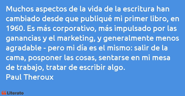 Frases de Paul Theroux