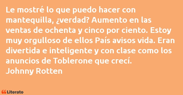 Frases de Johnny Rotten