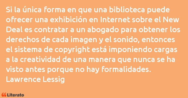 Frases de Lawrence Lessig