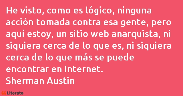 Frases de Sherman Austin