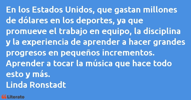 Frases de Linda Ronstadt