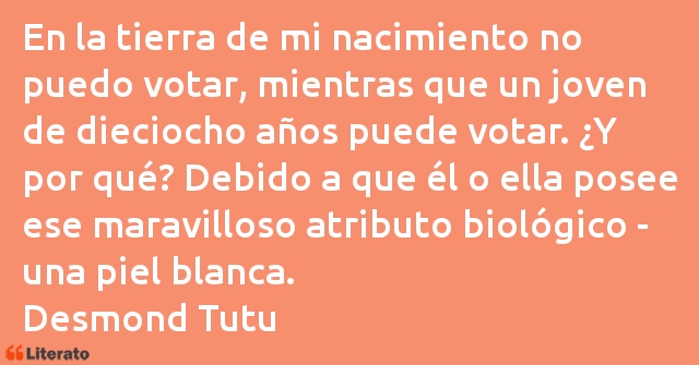 Frases de Desmond Tutu