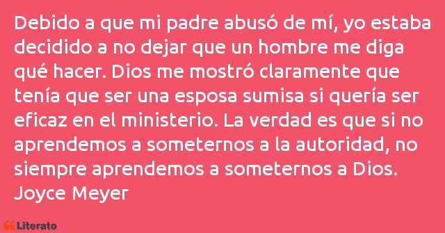 Frases de Joyce Meyer