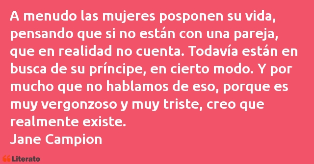 Frases de Jane Campion