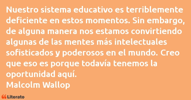 Frases de Malcolm Wallop