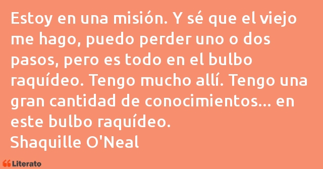 Frases de Shaquille O'Neal