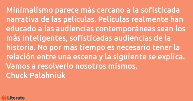 Frases de Chuck Palahniuk