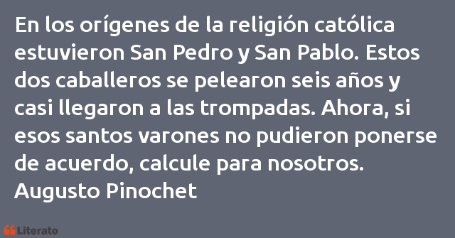 Frases de Augusto Pinochet