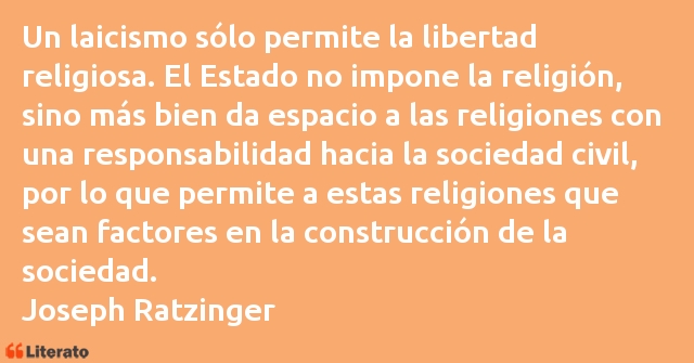 Frases de Joseph Ratzinger